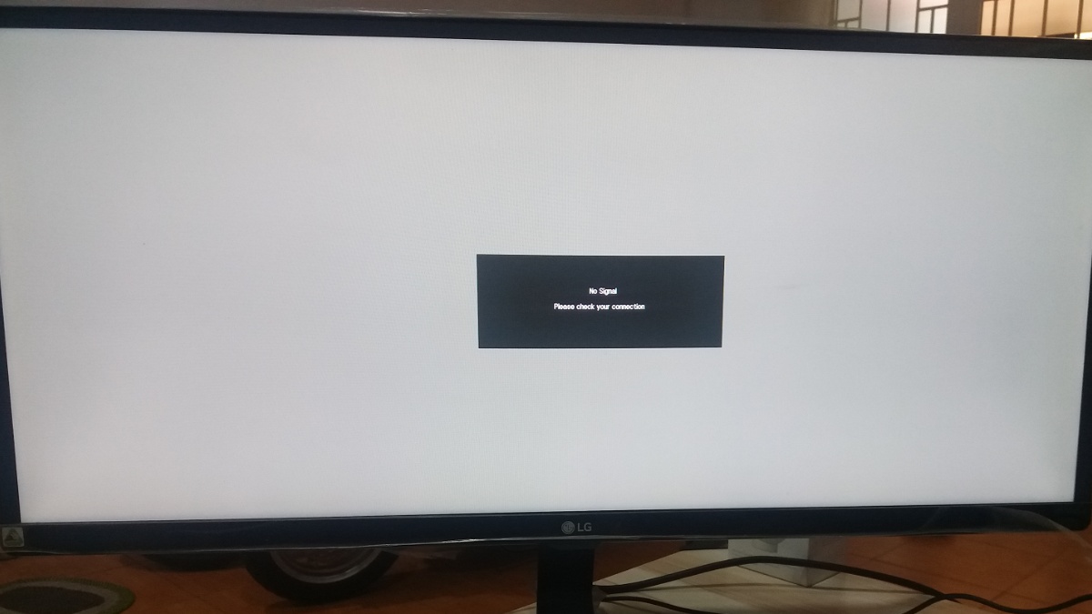 No Signal là lỗi gì?