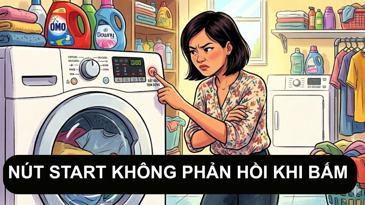 Nút Start không phản hồi khi bấm