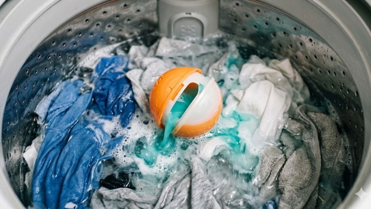 Sử dụng bóng nước xả