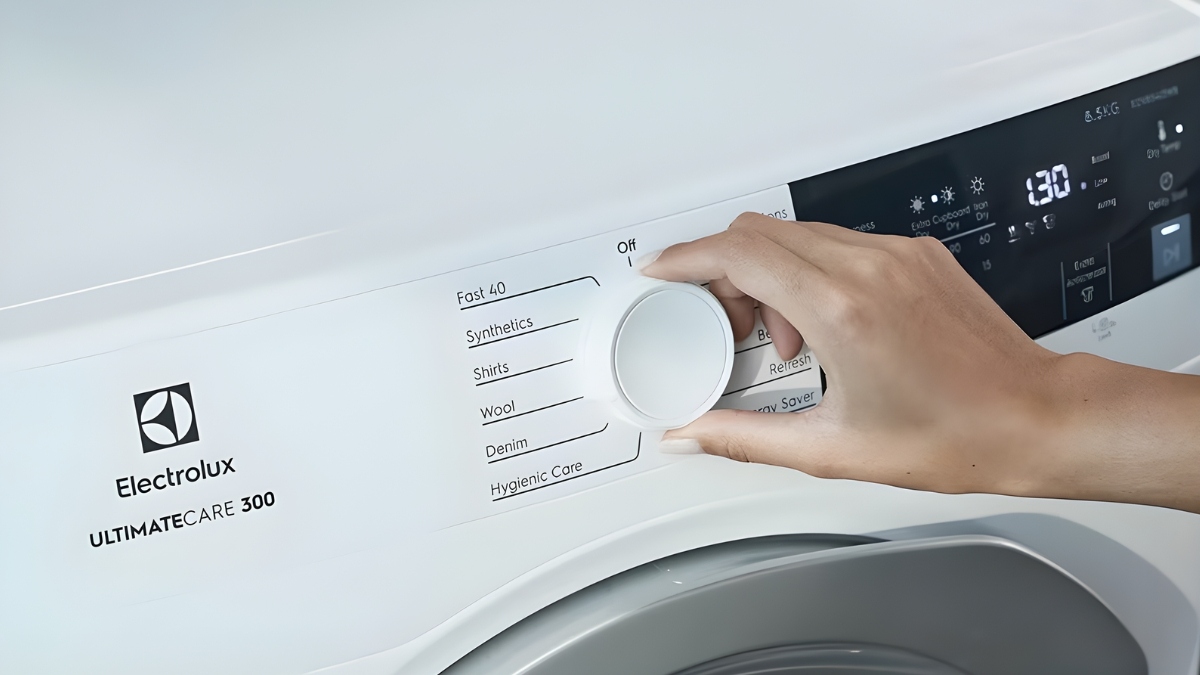 Kiểm tra và cài đặt lại chế độ sấy phù hợp