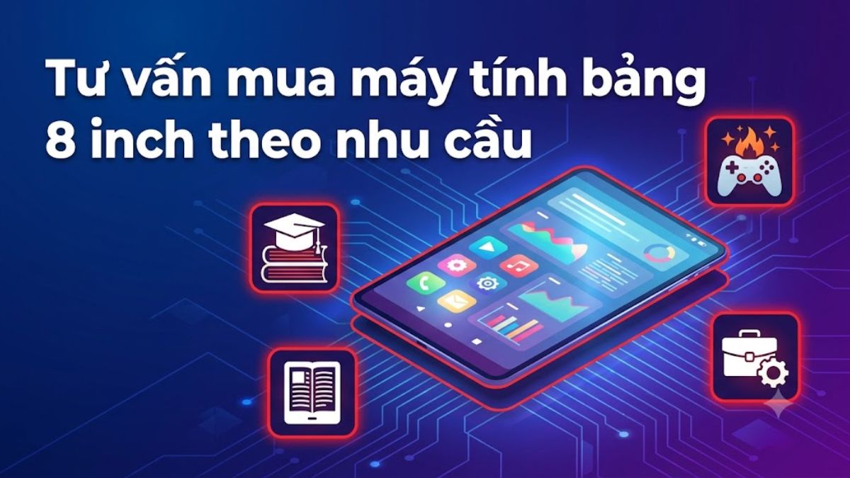 Các tiêu chí chọn mua máy tính bảng theo nhu cầu