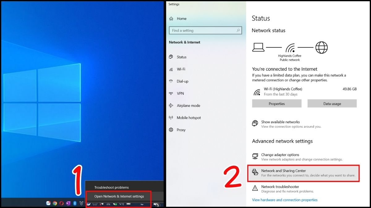 Thiết lập IP tĩnh cho WiFi