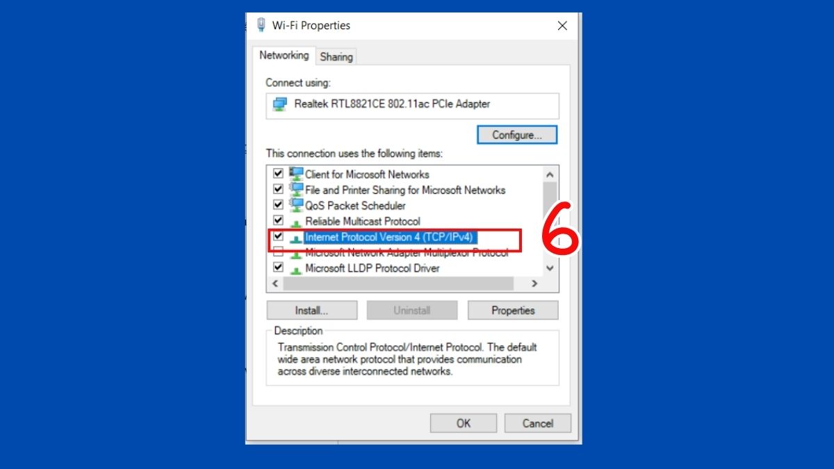 Thiết lập IP tĩnh cho WiFi