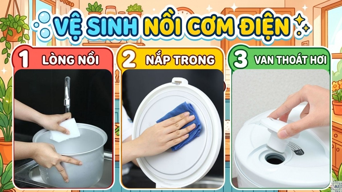 Vệ sinh nồi thường xuyên