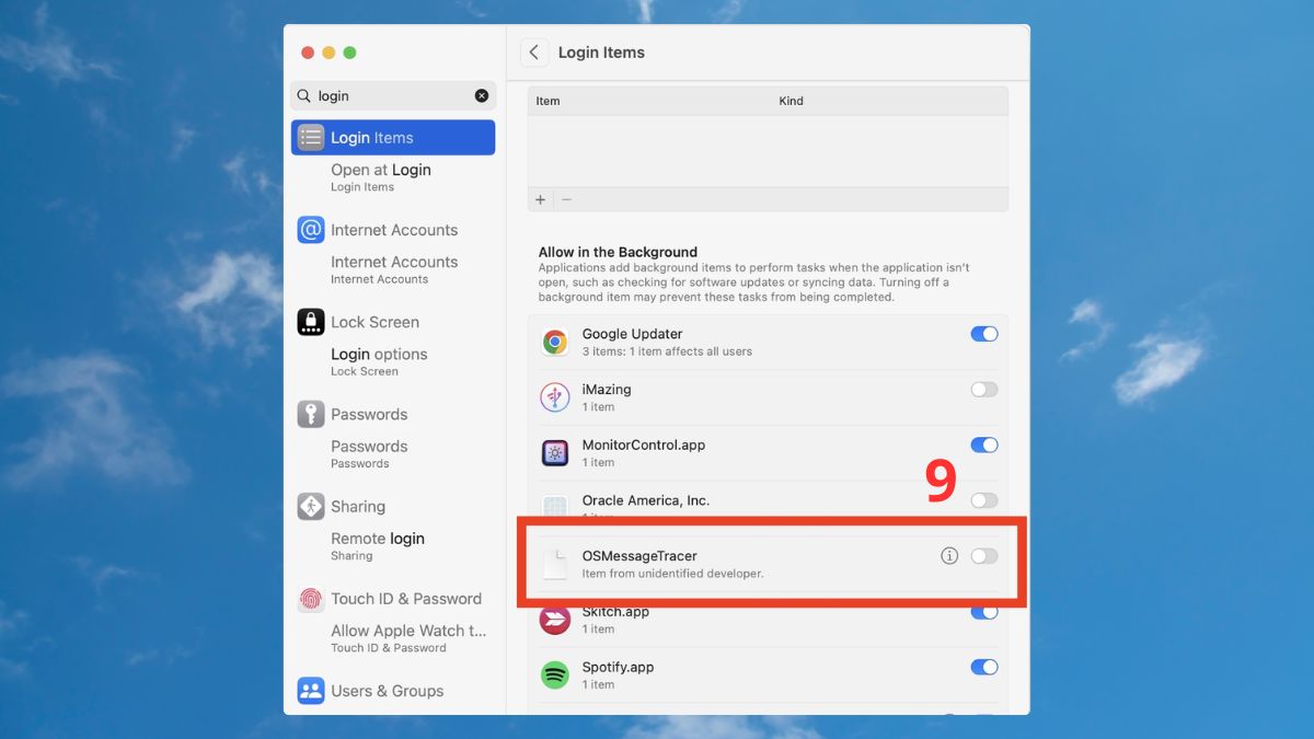 Dọn dẹp ứng dụng chạy nền