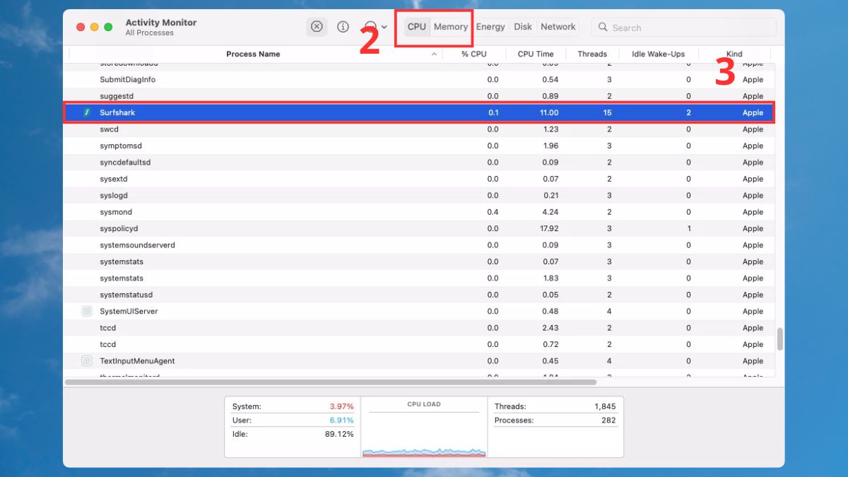 Dọn dẹp ứng dụng chạy nền