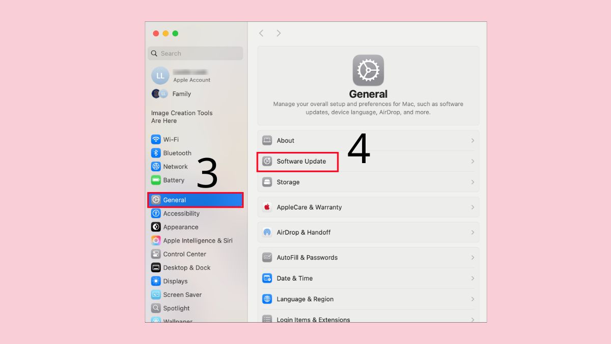 Cập nhật hệ điều hành mới nhất