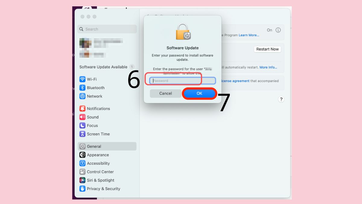 Cập nhật hệ điều hành mới nhất