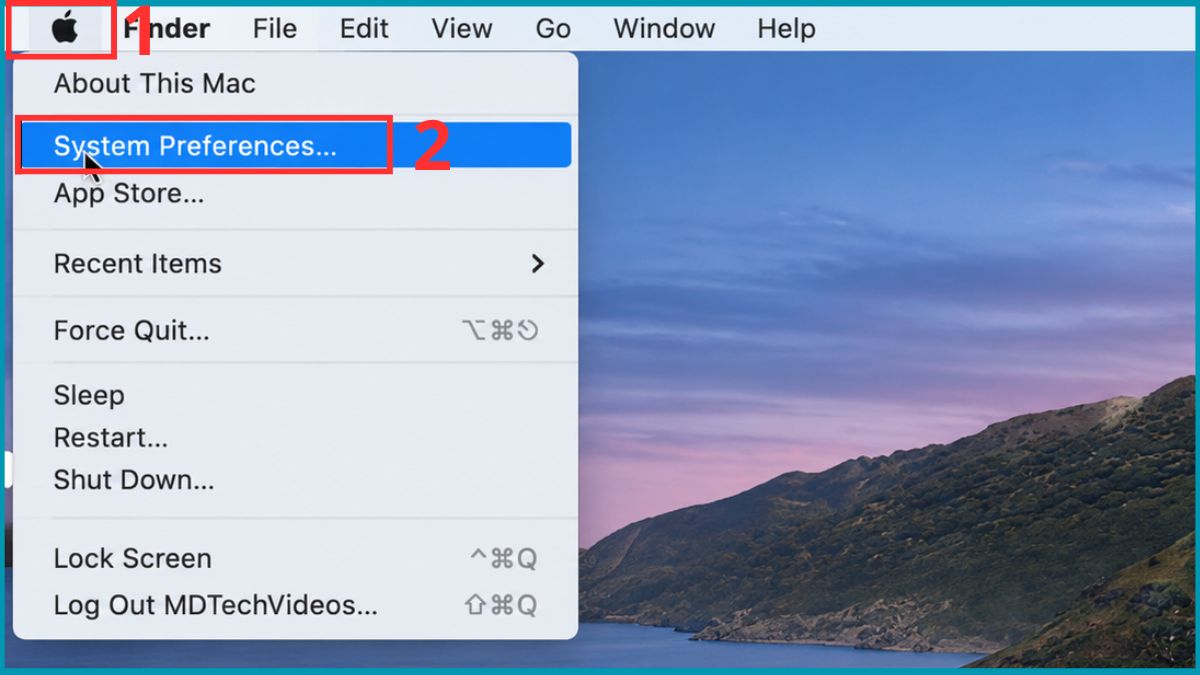 Cài đặt màn hình chờ trên macOS