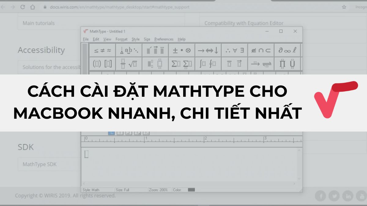 Cách cài đặt MathType cho MacBook nhanh, chi tiết nhất