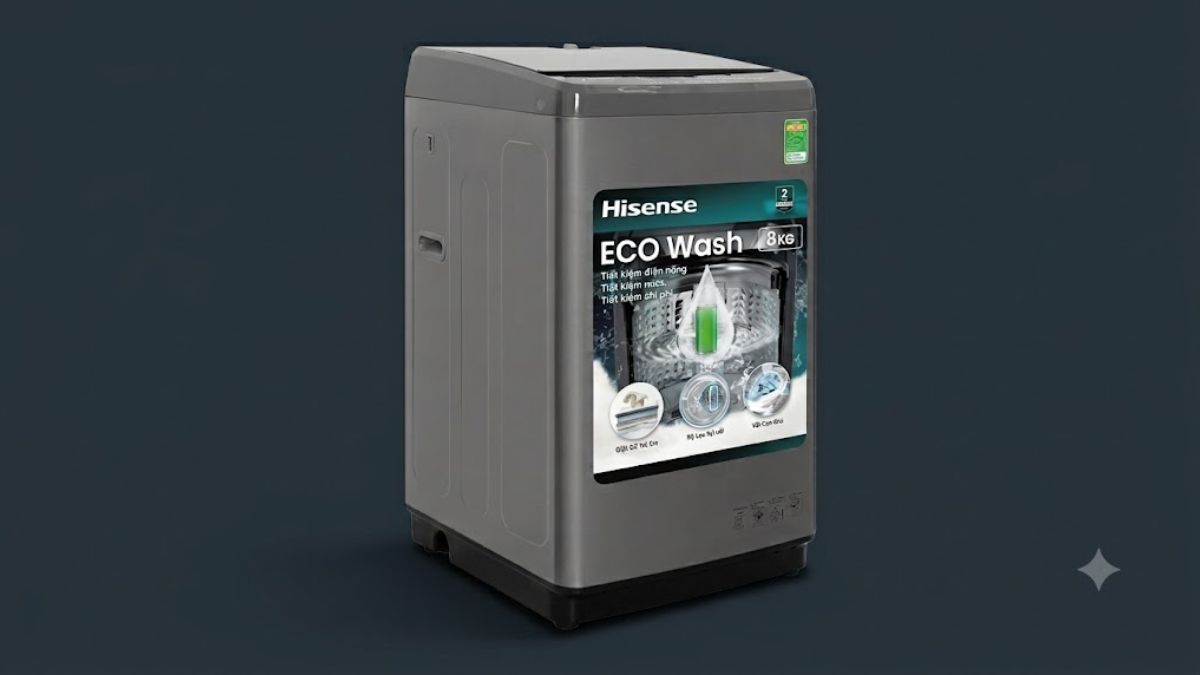 Máy giặt Hisense 8kg dành cho gia đình