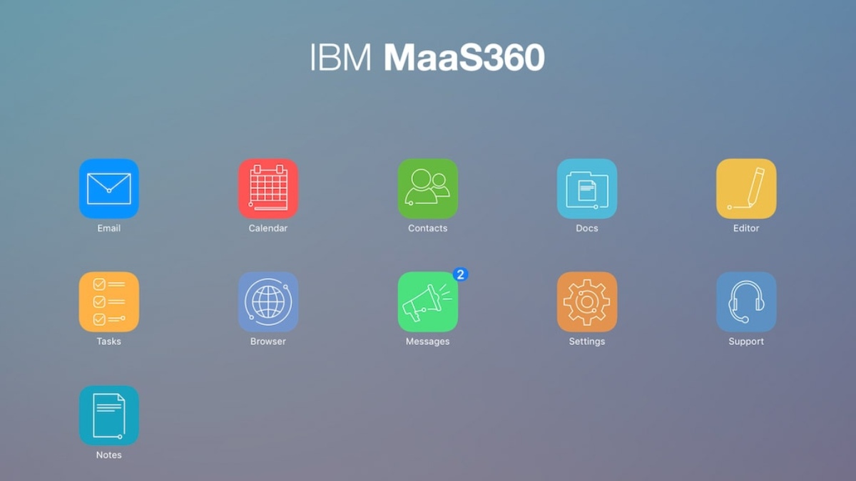 Phần mềm MDM IBM MaaS360