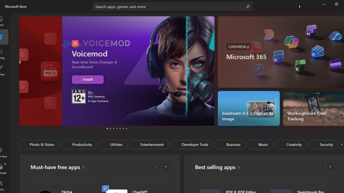 Microsoft Store là cửa hàng ứng dụng trên Windows