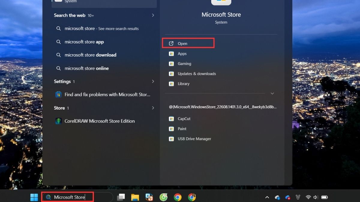 Tải MSI Center từ Microsoft Store