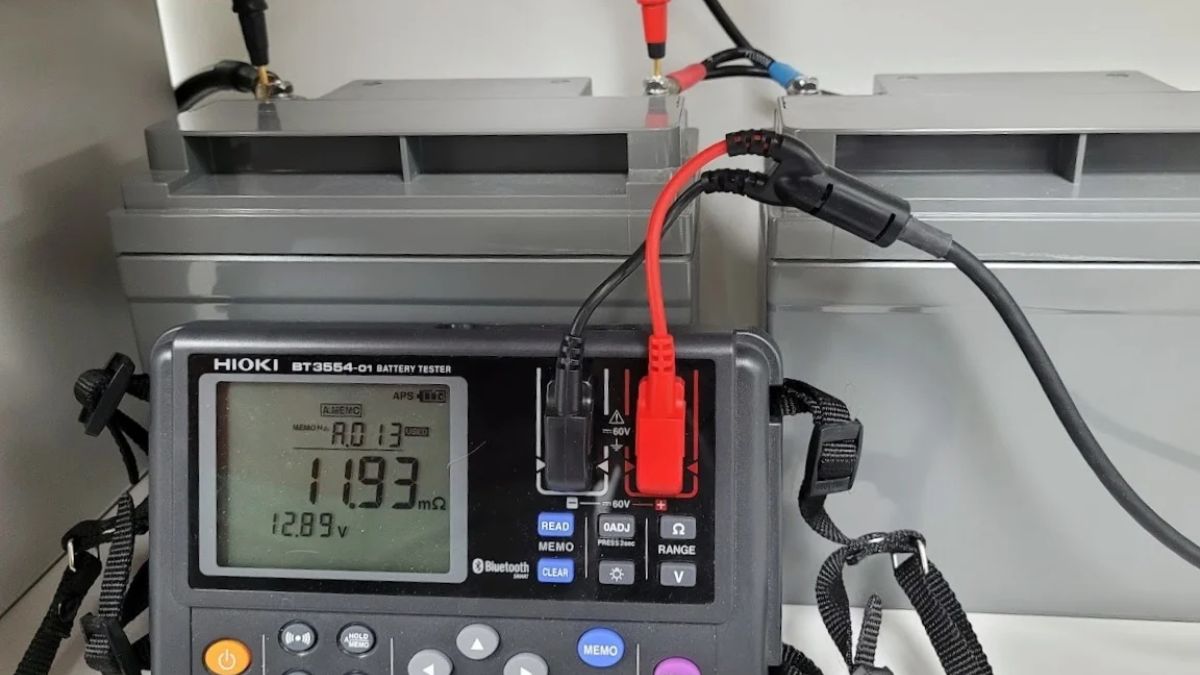 Kiểm tra nội trở để đánh giá hiệu suất và tình trạng của pin