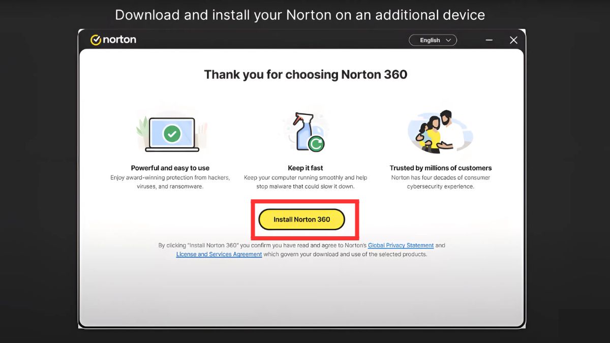 Hướng dẫn cách cài đặt Norton đơn giản, chi tiết