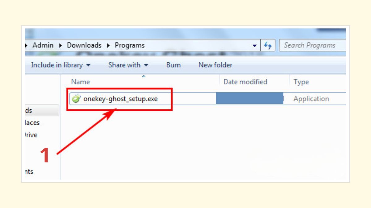 Tạo File Ghost (Sao lưu hệ thống)