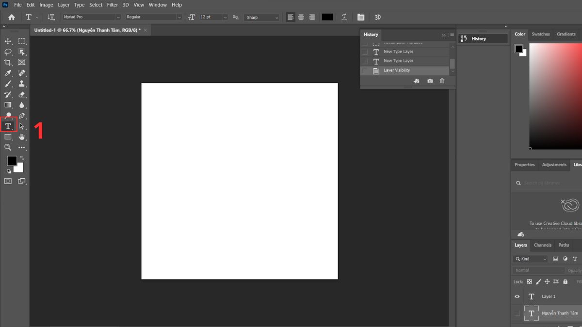 Cách sử dụng font OTF trong Photoshop và Illustrator