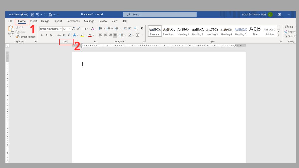 Cách sử dụng font OTF trong Word và Excel