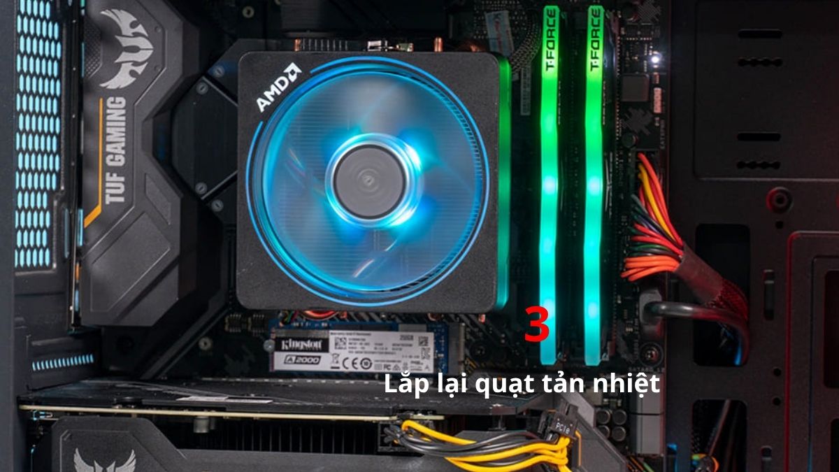 Kiểm tra CPU và keo tản nhiệt