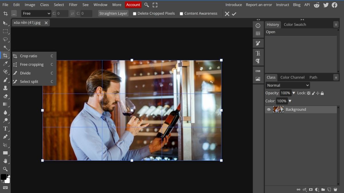 Hướng dẫn cơ bản cách sử dụng Photopea