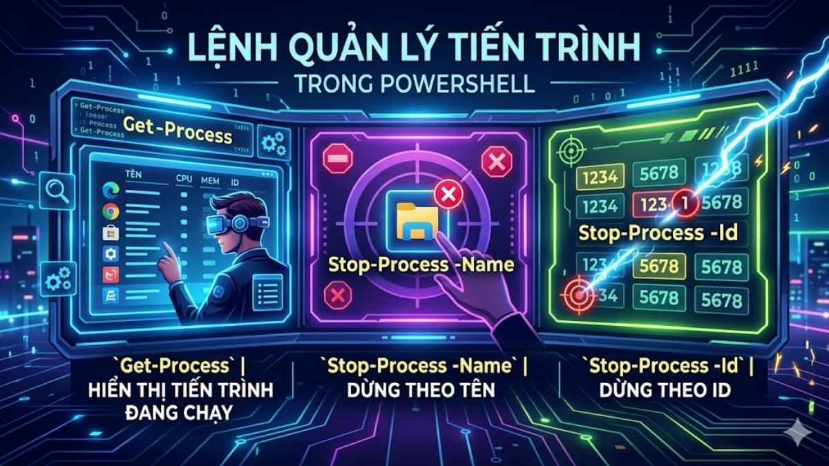 Lệnh quản lý tiến trình