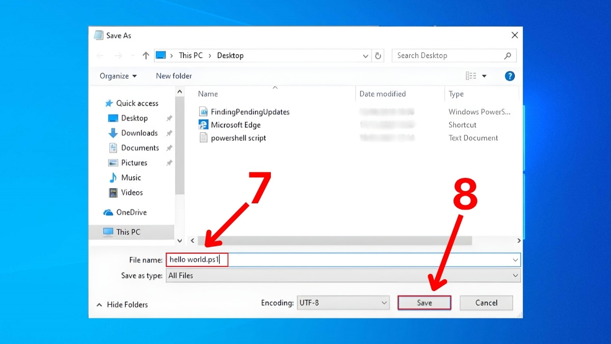 Hướng dẫn tạo file .ps1