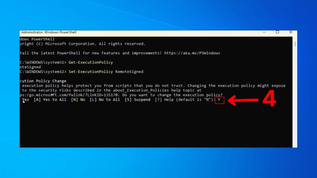 Cách chạy script PowerShell