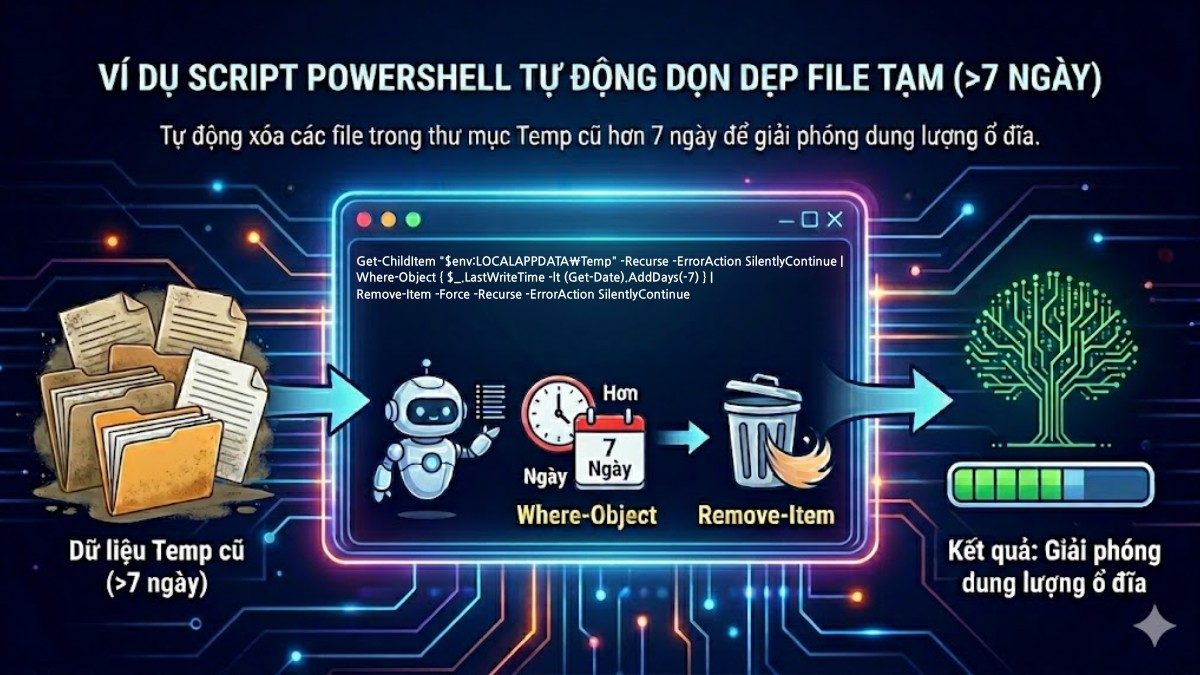Ví dụ script tự động đơn giản