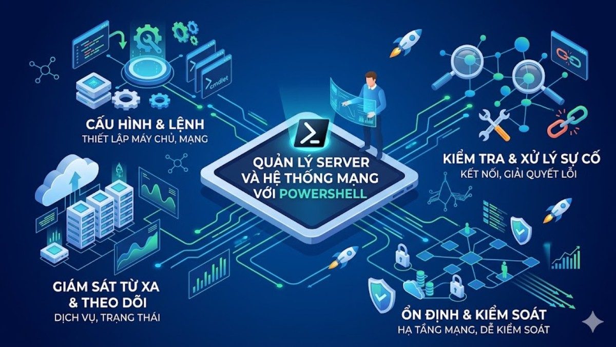 Quản lý server và hệ thống mạng