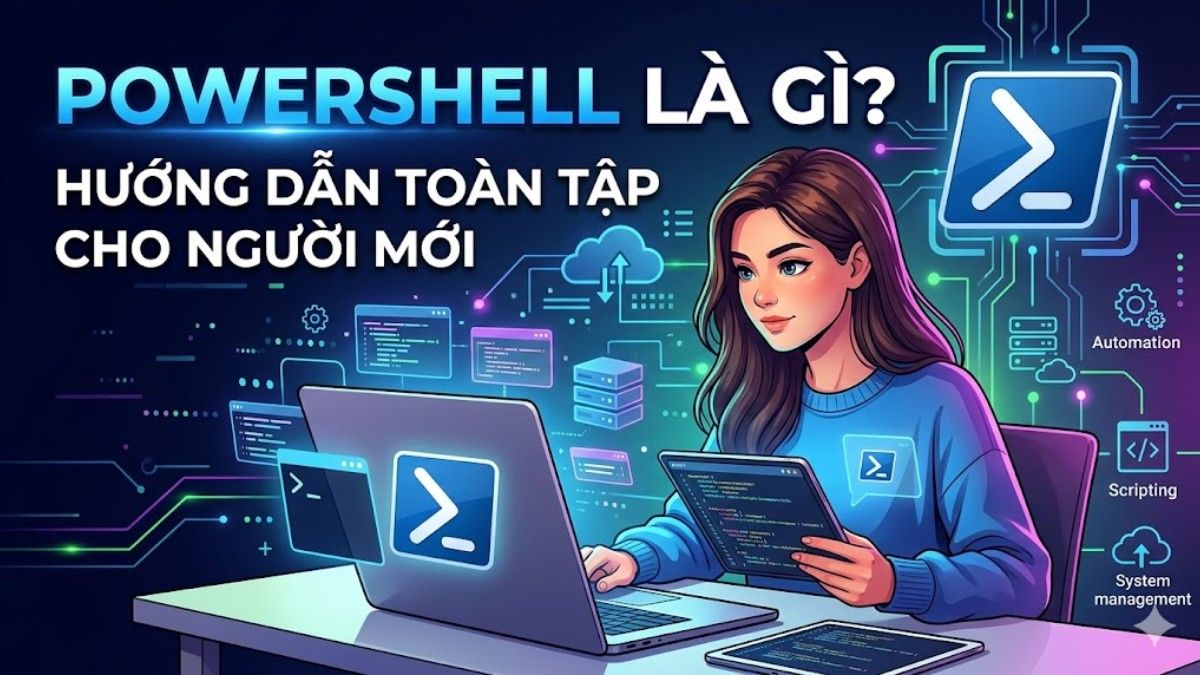 PowerShell là gì? Hướng dẫn toàn tập cho người mới bắt đầu