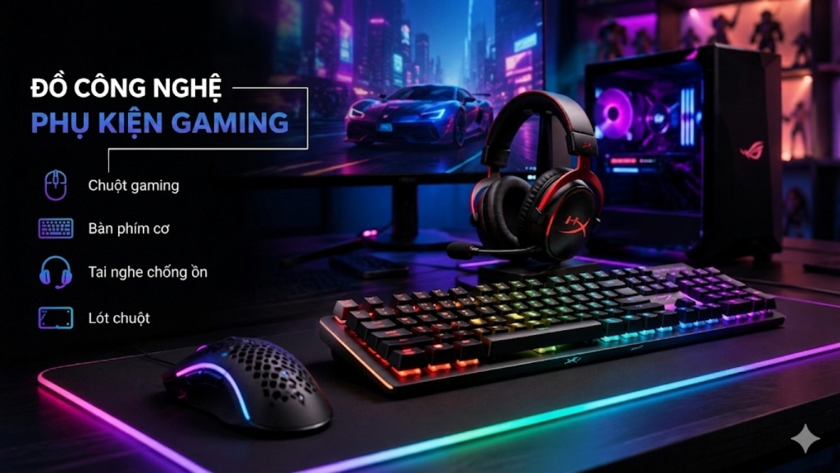 Thiết bị công nghệ hiện đại là món quà 1/6 rất thiết thực