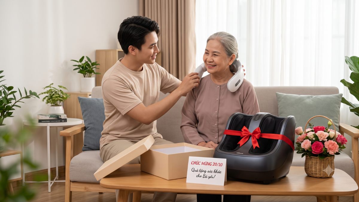 Máy massage cổ vai gáy/massage chân