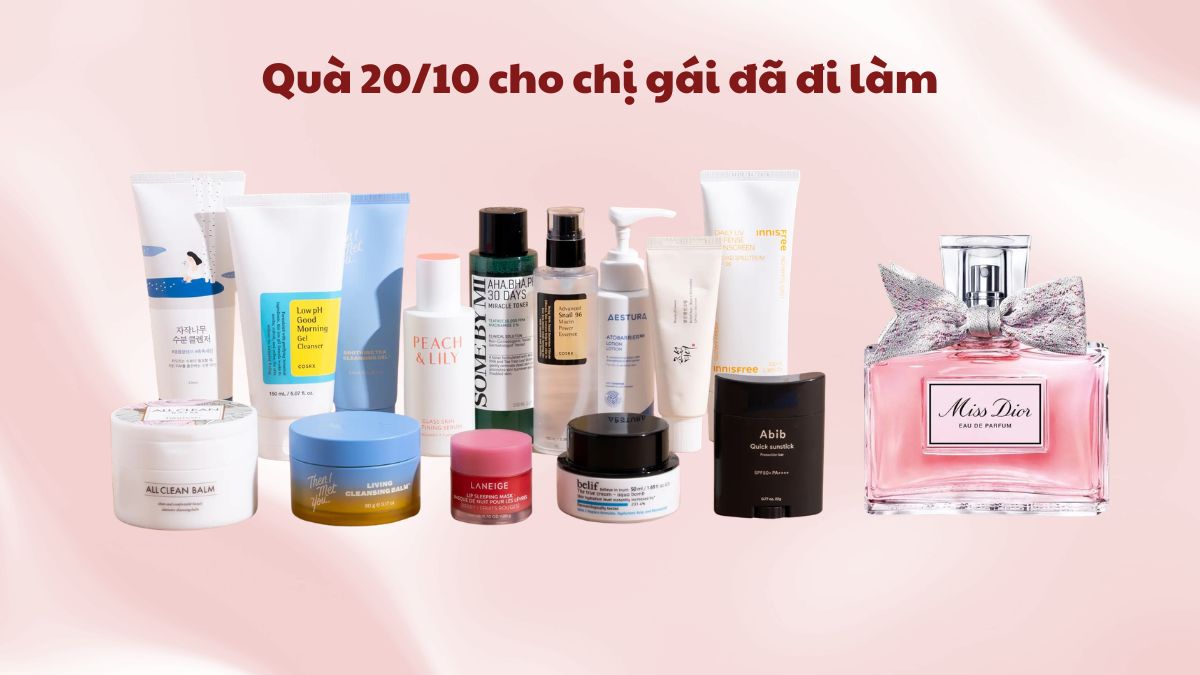 Gợi ý quà tặng 20/10 dành cho chị gái đã đi làm