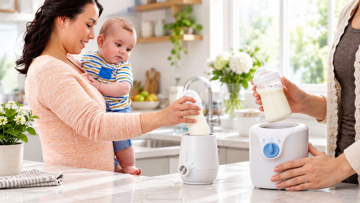 Tặng Máy hút sữa, máy hâm sữa cho mẹ bầu vào 20/10