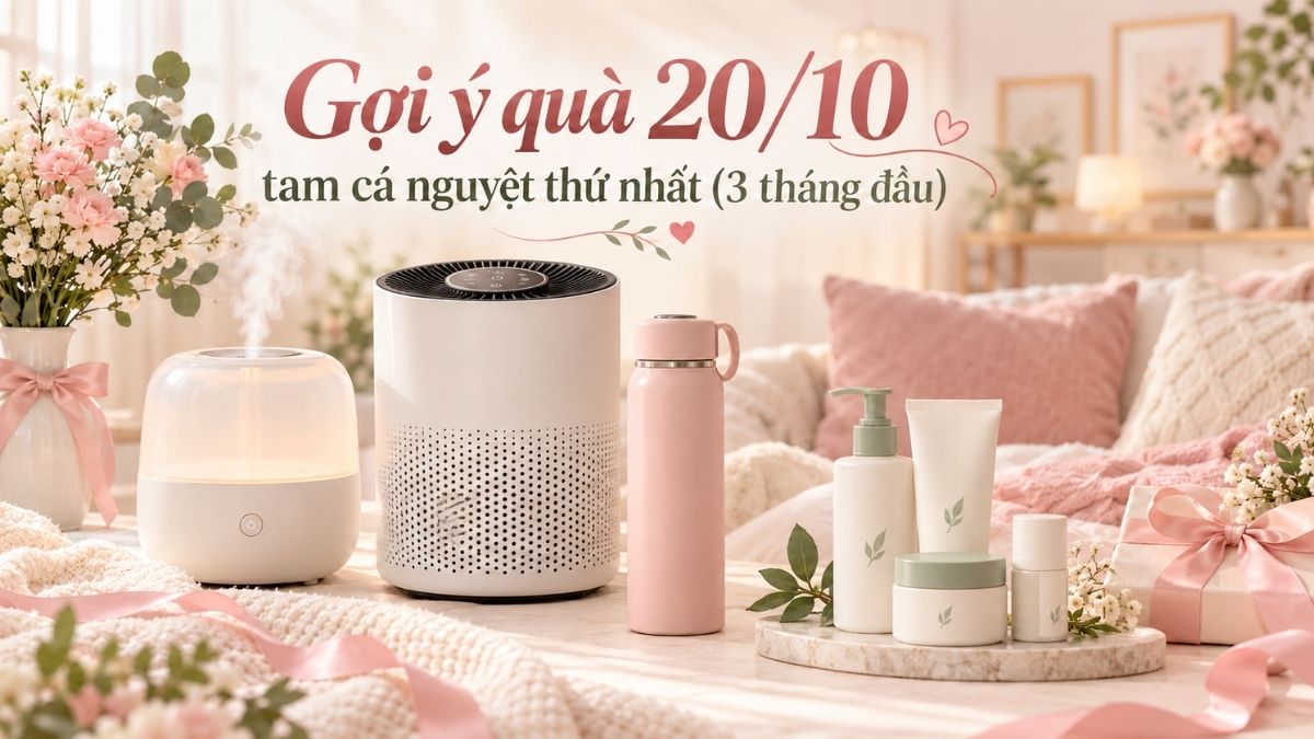 Món quà tặng mẹ bầu vào Tam cá nguyệt thứ nhất (3 tháng đầu)