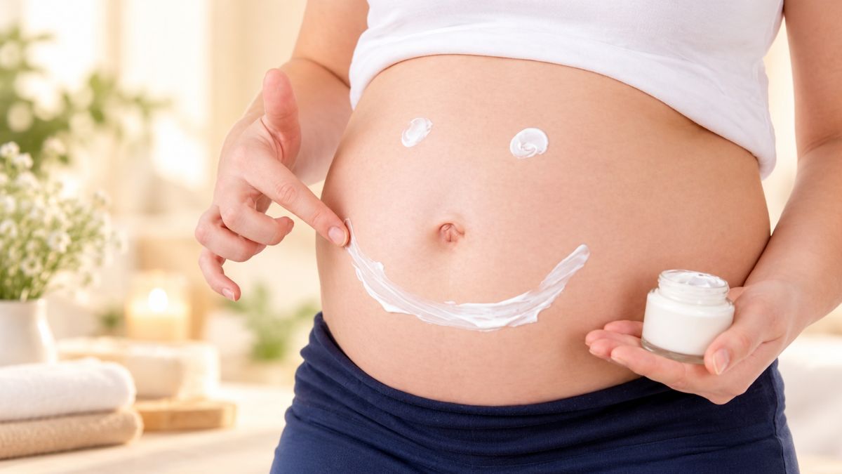 Kem, dầu ngừa rạn da là món quà 20/10 cho mẹ bầu thiết thực