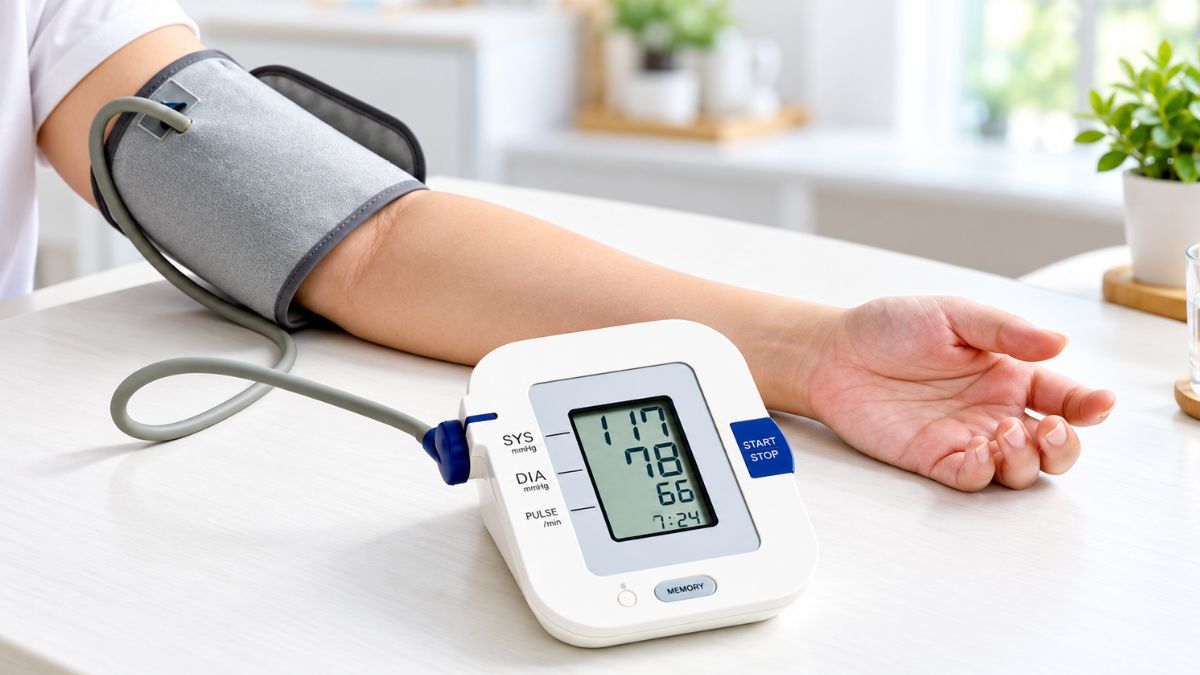 Máy đo huyết áp điện tử là món quà ý nghĩa tặng mẹ bầu vào 20/10
