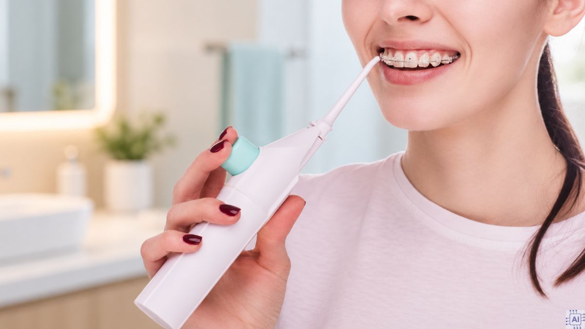 Bàn chải điện, máy tăm nước tặng mẹ vợ