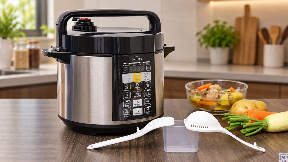 Tặng Nồi áp suất điện, nồi nấu chậm cho mẹ vợ vào 20/10
