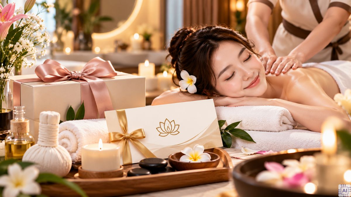 Tặng Voucher spa, massage hoặc liệu trình chăm sóc cho sếp nữ ngày 20/10