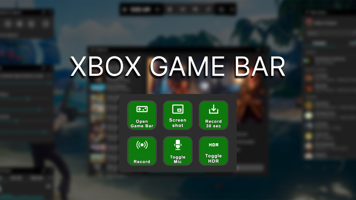 Lỗi không mở được Game Bar trên Win 10