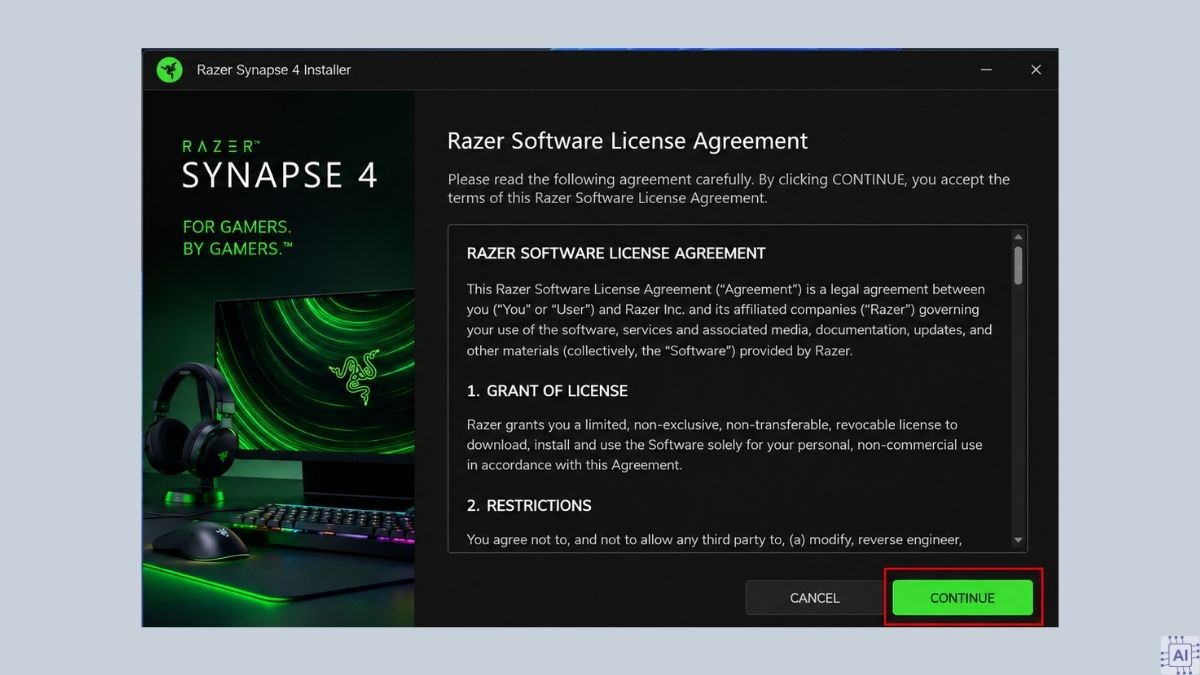 Hướng dẫn cài đặt Razer Synapse chi tiết