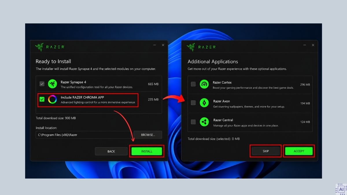 Hướng dẫn cài đặt Razer Synapse chi tiết