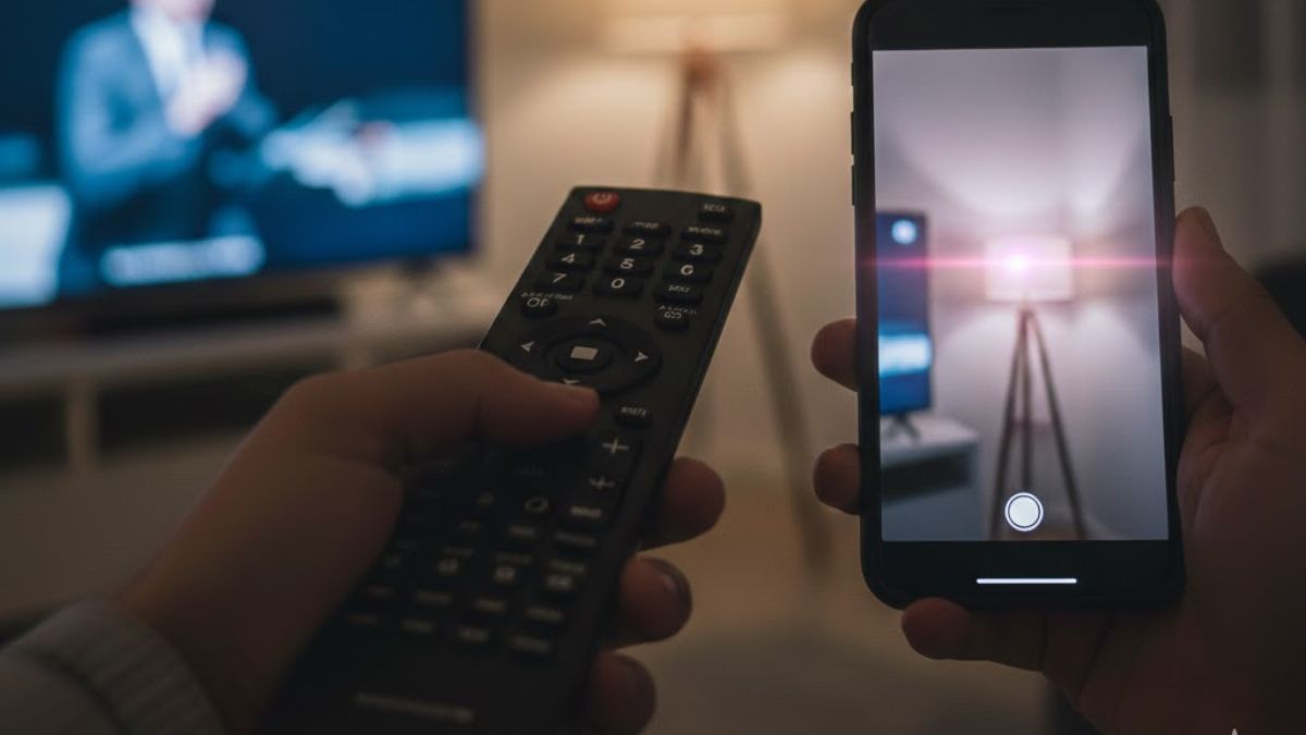 Kiểm tra mắt nhận tín hiệu trên remote