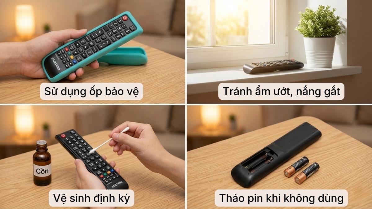 Bí quyết kéo dài tuổi thọ Remote Samsung từ chuyên gia