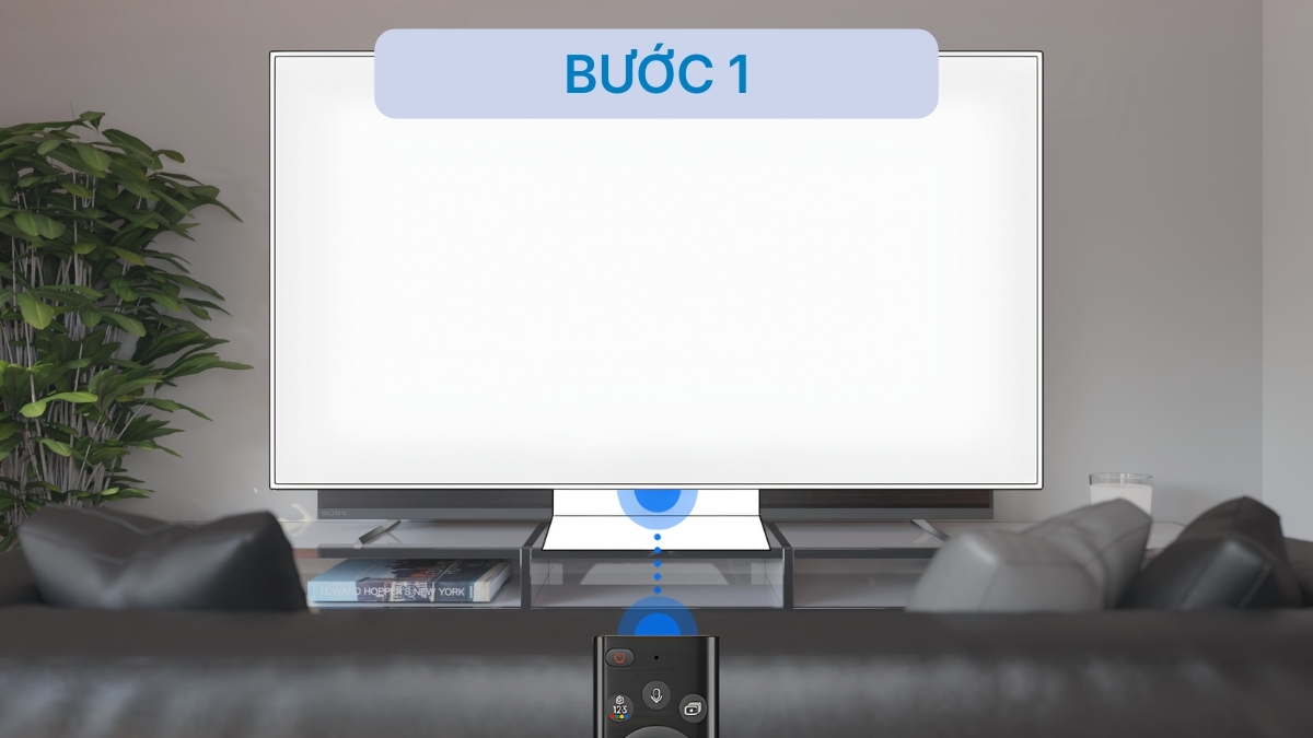 Cách ghép lại điều khiển Samsung sau khi reset