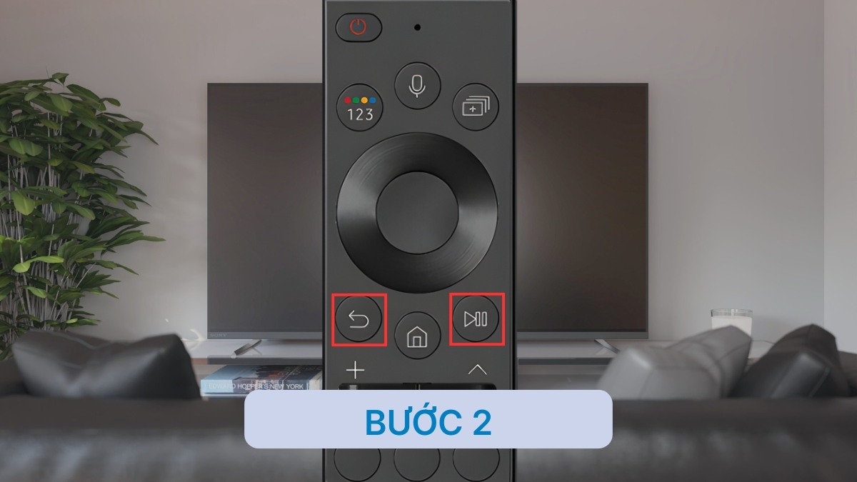Cách ghép lại điều khiển Samsung sau khi reset
