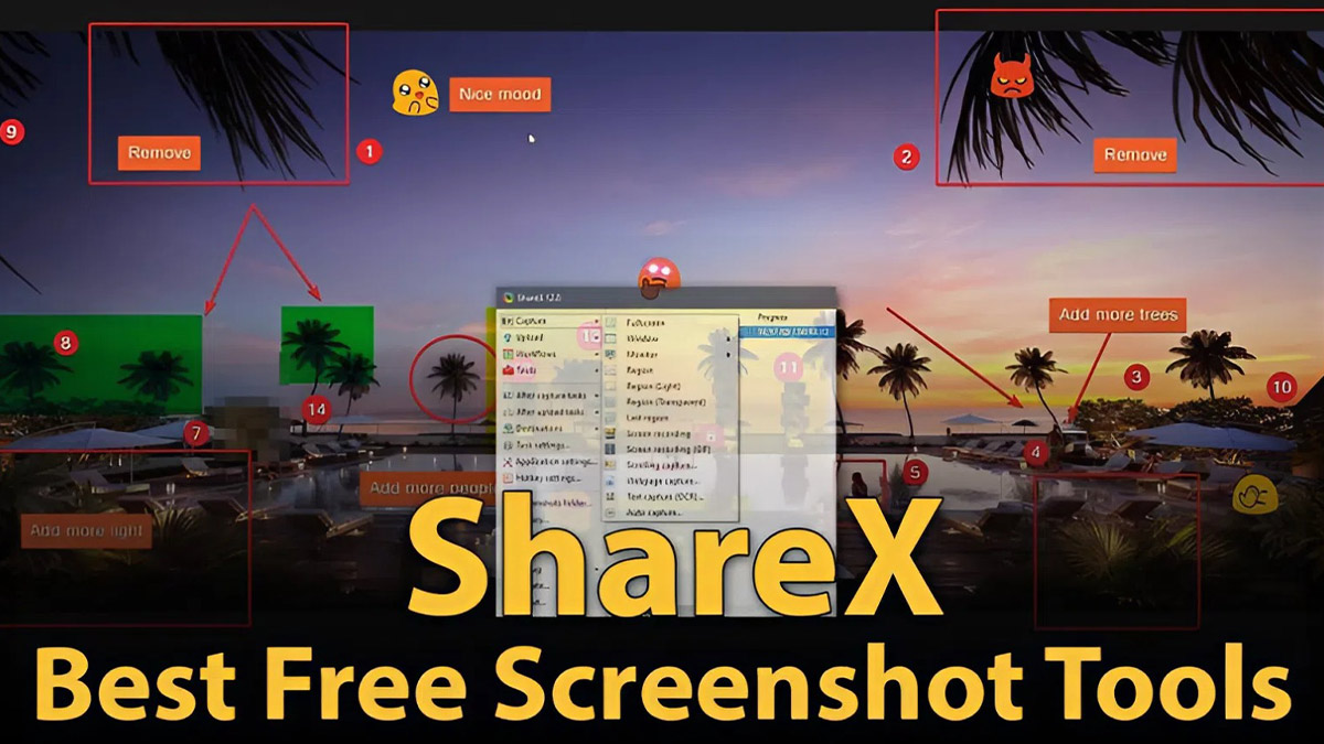 Phần mềm ShareX miễn phí