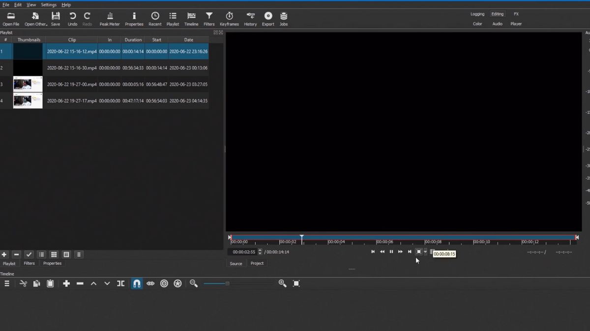 Hướng dẫn dựng video bằng phần mềm Shotcut